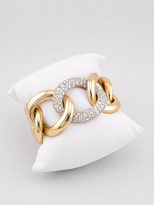 Pomellato Tango Bracelet With Yellow Gold