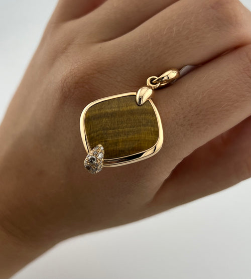 Pomellato Pendent Tiger Eye