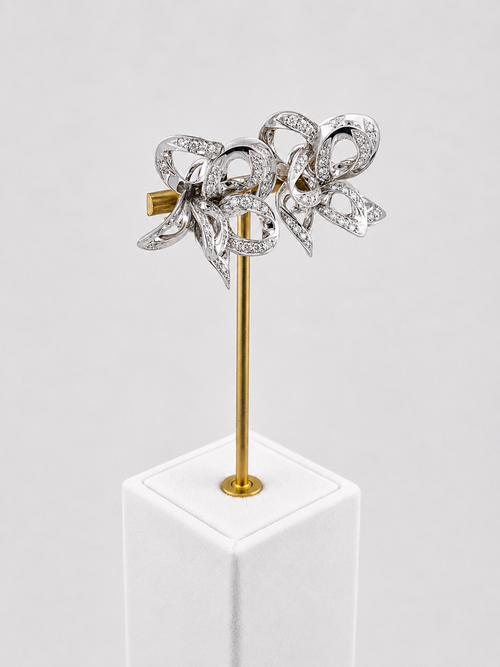 Pomellato Earrings With Diamonds And White Gold
