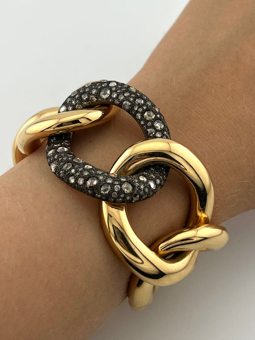 Pomellato Tango Bracelet With Yellow Gold