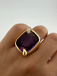 Pomellato Ring With Amethyst