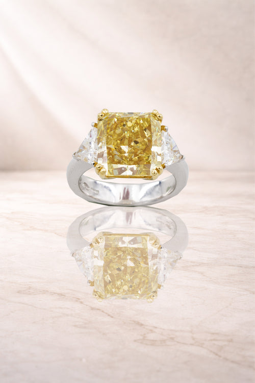 Fancy Yellow Diamond Ring