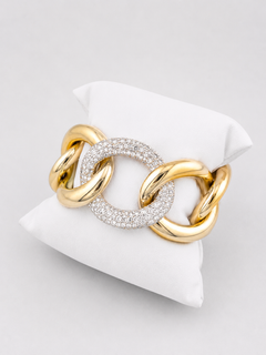 Pomellato Tango Bracelet With Yellow Gold