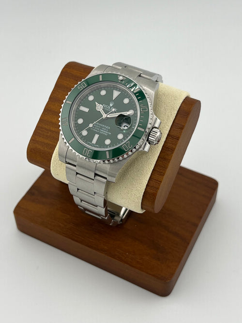 Rolex Submariner Hulk Stainless Steel With Guarantee