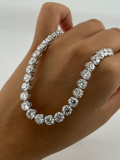Tennis Necklace With Diamonds