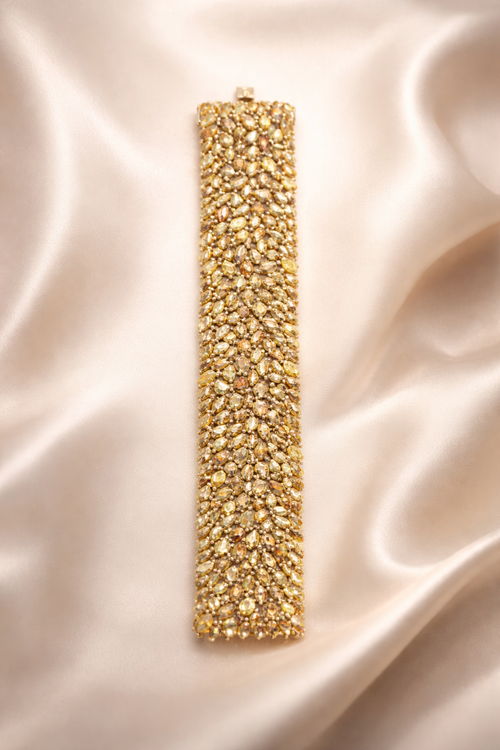 Fancy Diamonds Important Bracelet