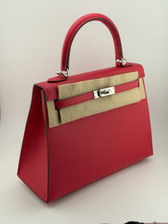 Hermès Kelly 25 Rose Extrême