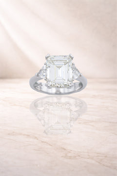 Emerald Cut Diamond Ring