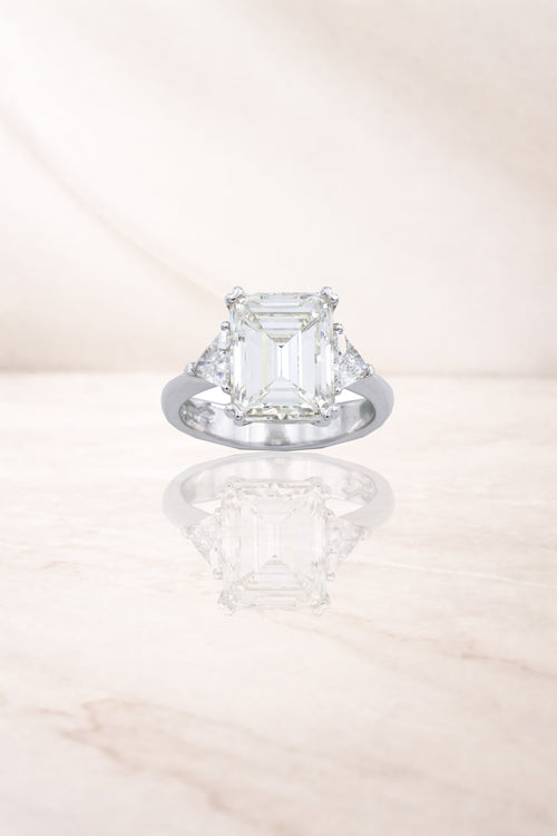 Emerald Cut Diamond Ring