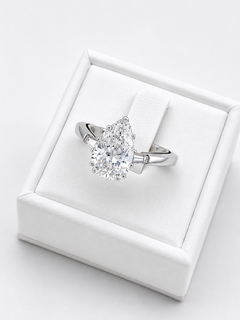 Ring pear cut