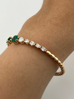 Bracelet With Emerald