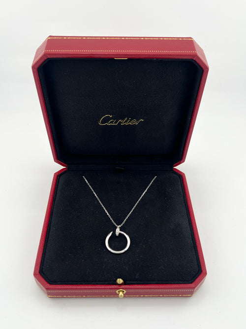 Cartier Necklace Just On Cold