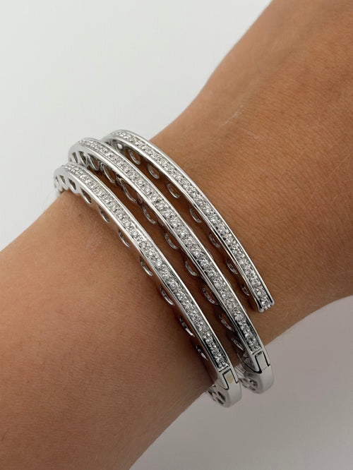 Tree Lines of Diamonds Bracelet