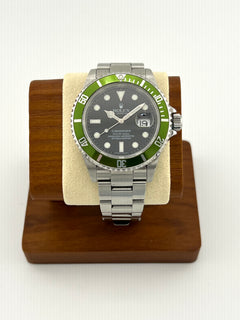 Rolex Submariner "Kermit" In Stainless Steel with Guarantee