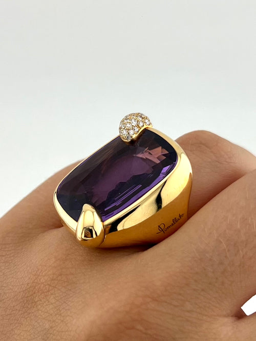 Pomellato Ring With Amethyst