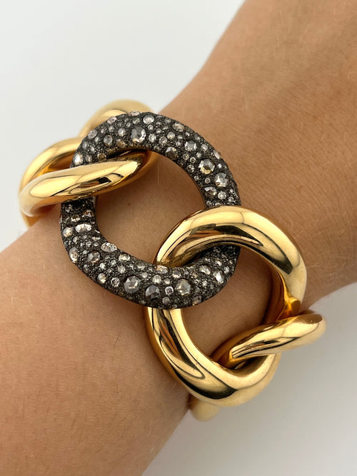 Pomellato Tango Bracelet With Yellow Gold
