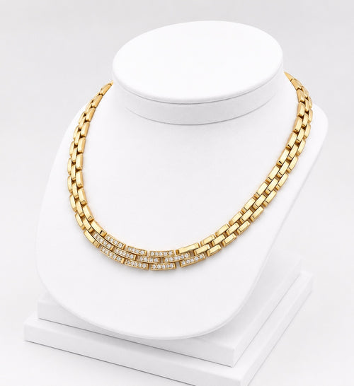 Cartier Collier Maillon Panthère Necklace