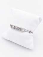 Bracelet Diamond With Written Amore
