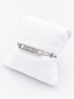 Bracelet Diamond With Written Amore