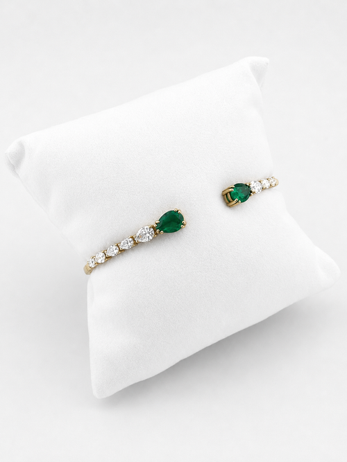 Bracelet With Emerald
