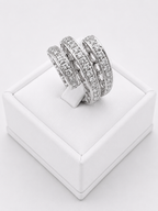 Three Circle Diamond Ring