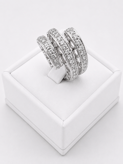 Three Circle Diamond Ring