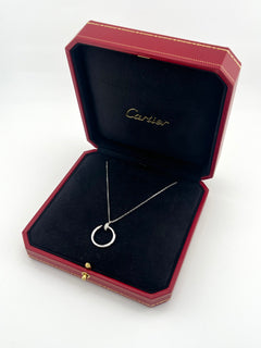 Cartier Necklace Just On Cold