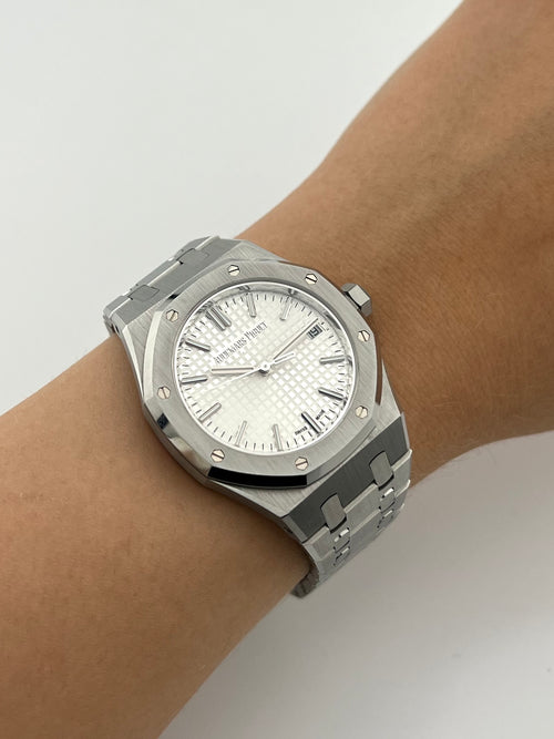 Audemars Piguet Royal Oak Stainless Steel Full Set 50th Anniversary