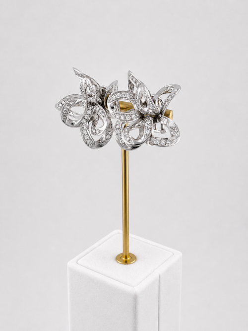 Pomellato Earrings With Diamonds And White Gold