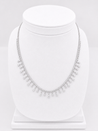 Necklace With Diamonds Pendents