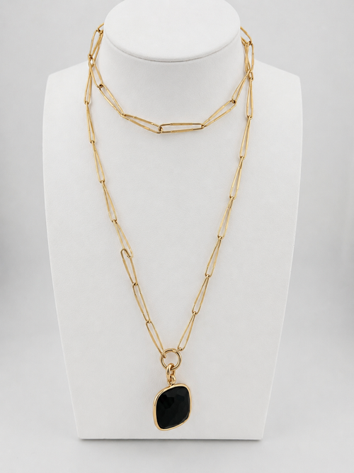 Pomellato Necklace With Jet
