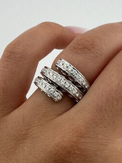 Three Circle Diamond Ring