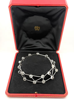 Cartier Chocker Collection Les Molecules In White Gold and Rock Crystal