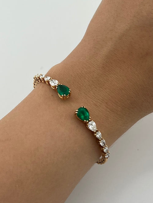 Bracelet With Emerald