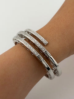 Tree Lines of Diamonds Bracelet