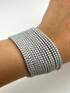 Bracelet tennis mutiwire