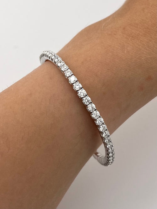 Tennis Bracelet With Out The Closer