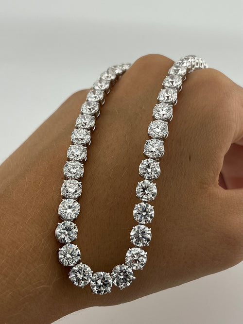 Tennis Necklace With Diamonds