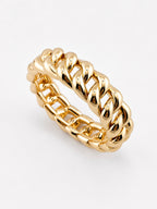 DEMEGLIO Elastic Bracelet Yellow Gold