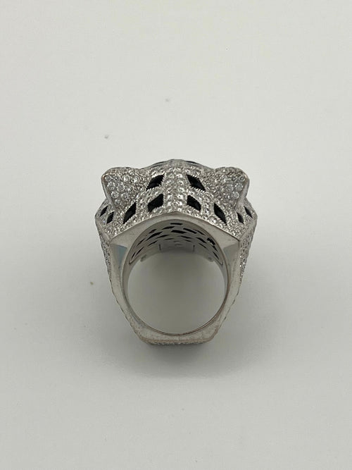 Cartier Panther Ring Pavèe