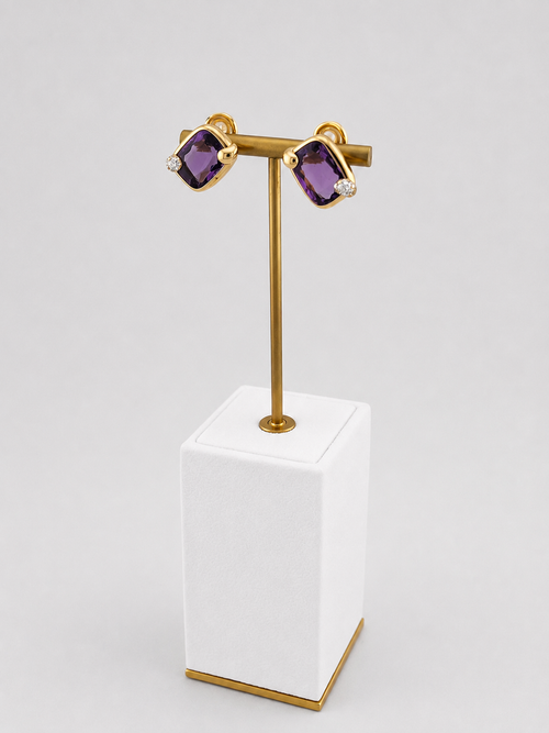 Pomellato Earrings With Amethyst