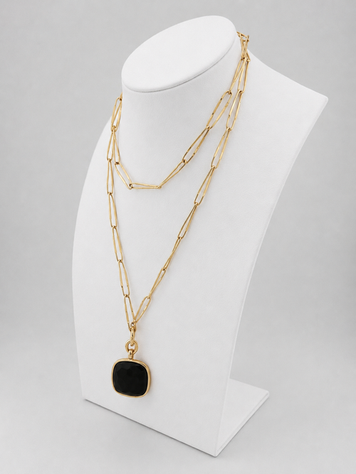 Pomellato Necklace With Jet