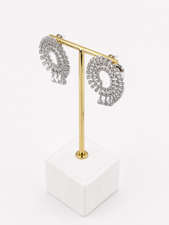 Earrings Pears Cut Diamonds