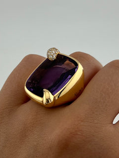 Pomellato Ring With Amethyst