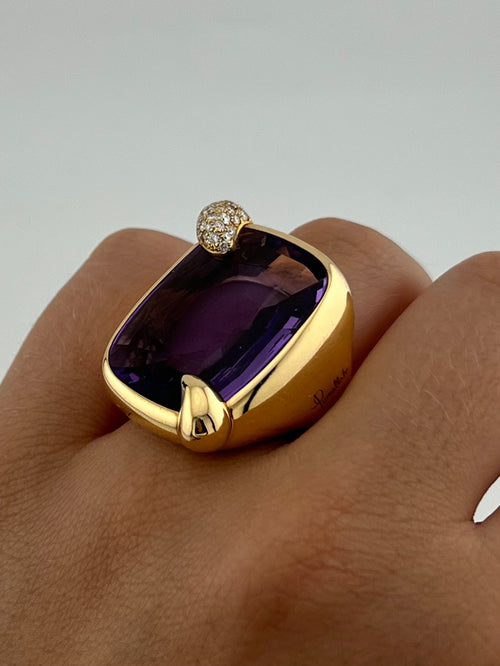Pomellato Ring With Amethyst