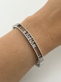 Rigid Bracelet whit Name Anna