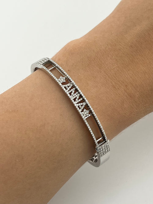 Rigid Bracelet whit Name Anna