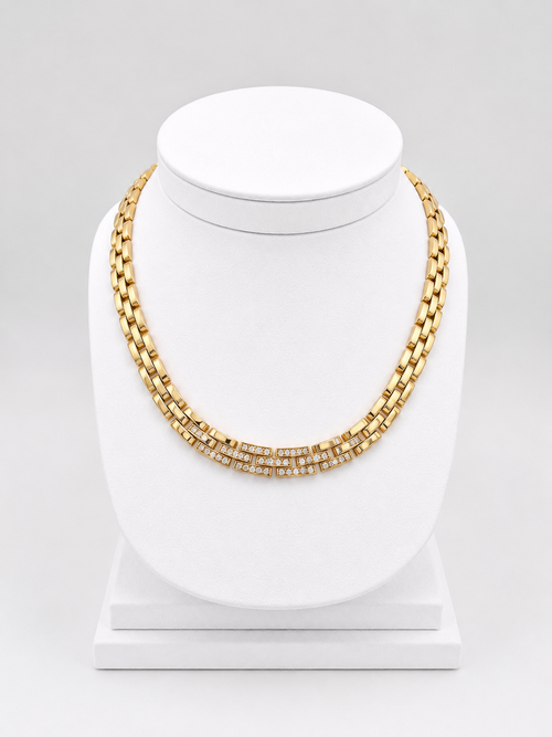 Cartier Collier Maillon Panthère Necklace