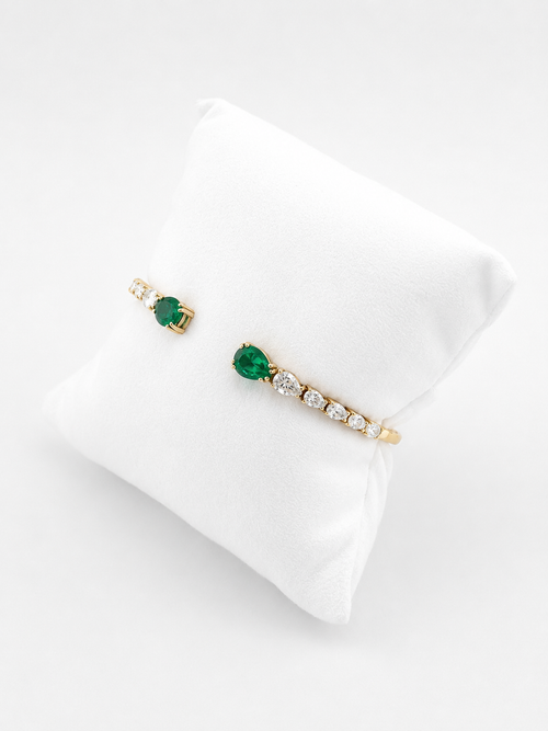Bracelet With Emerald
