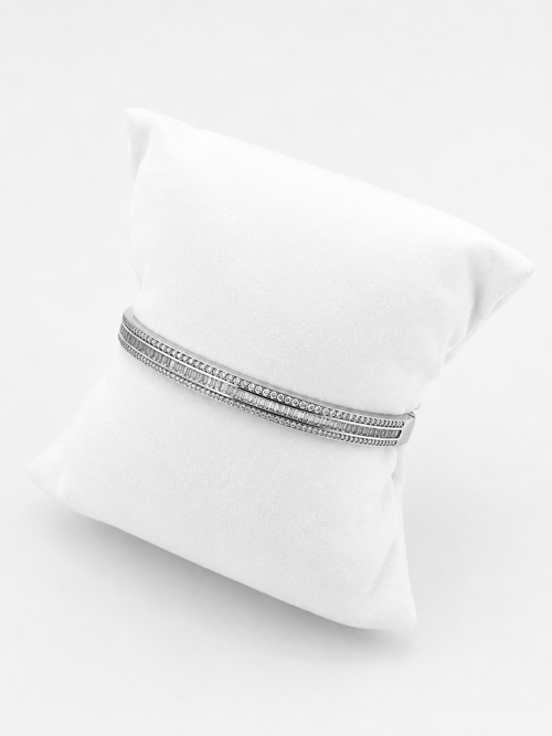 Rigid Bracelet Whit Diamonds